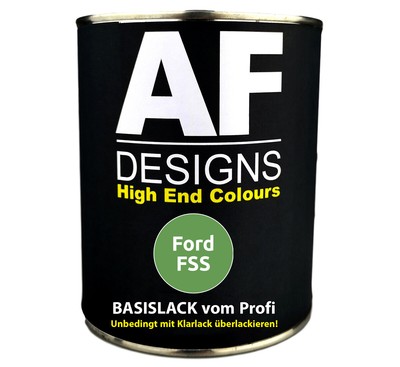 250ML Basislack Ford FSS Maigrün Spritzfertig Autolack