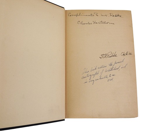 Philosophical Essays for Alfred North Whitehead SIGNED ~ First Edition 1936 1st - Imagen 3 de 5