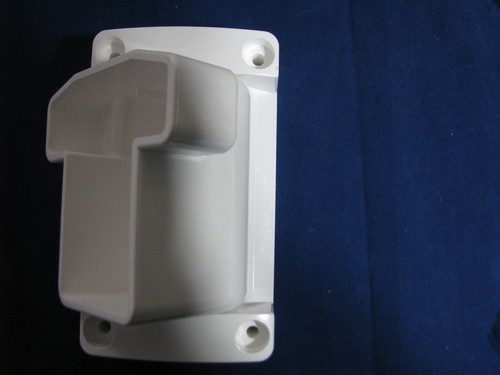 Multi-Angle Horizontal 3-1/2”x 2” “T Rail” Kit with Hidden Screws Vinyl  WHITE - Picture 4 of 10