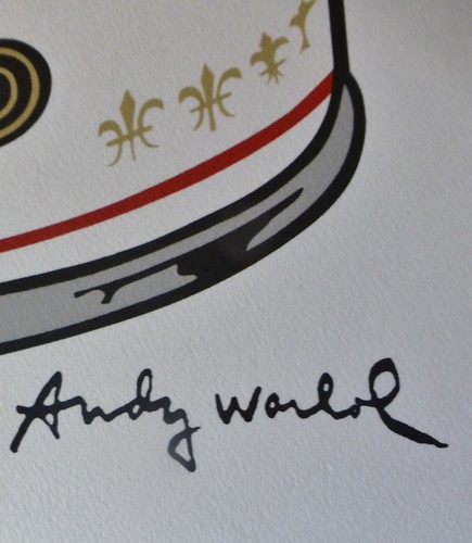 ANDY WARHOL CAMPBELL'S SOUP I GREEN PEA SIGNED HAND NUMBERED LITHOGRAPH - Picture 3 of 4