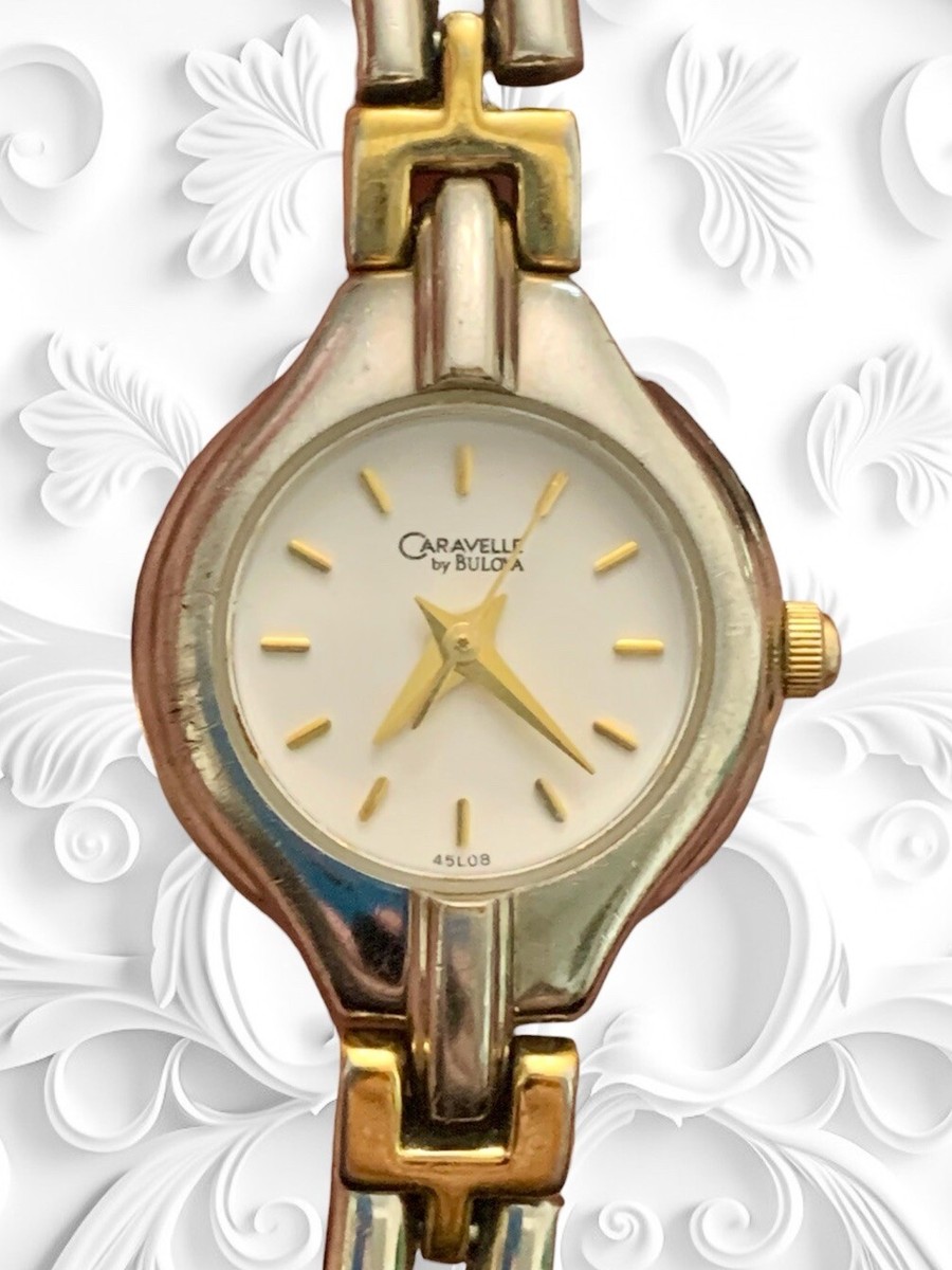 Caravelle by Bulova Womens Petite Watch A3 Two-Tone 7