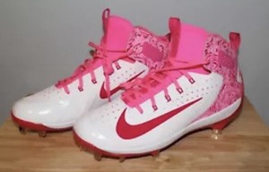 pink nike baseball cleats