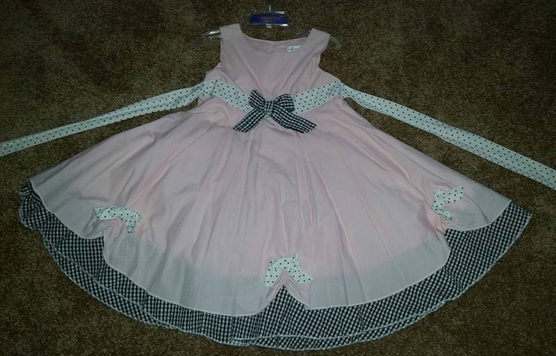 Maggie & Zoe Pink dress - Size 5T - Worn once.