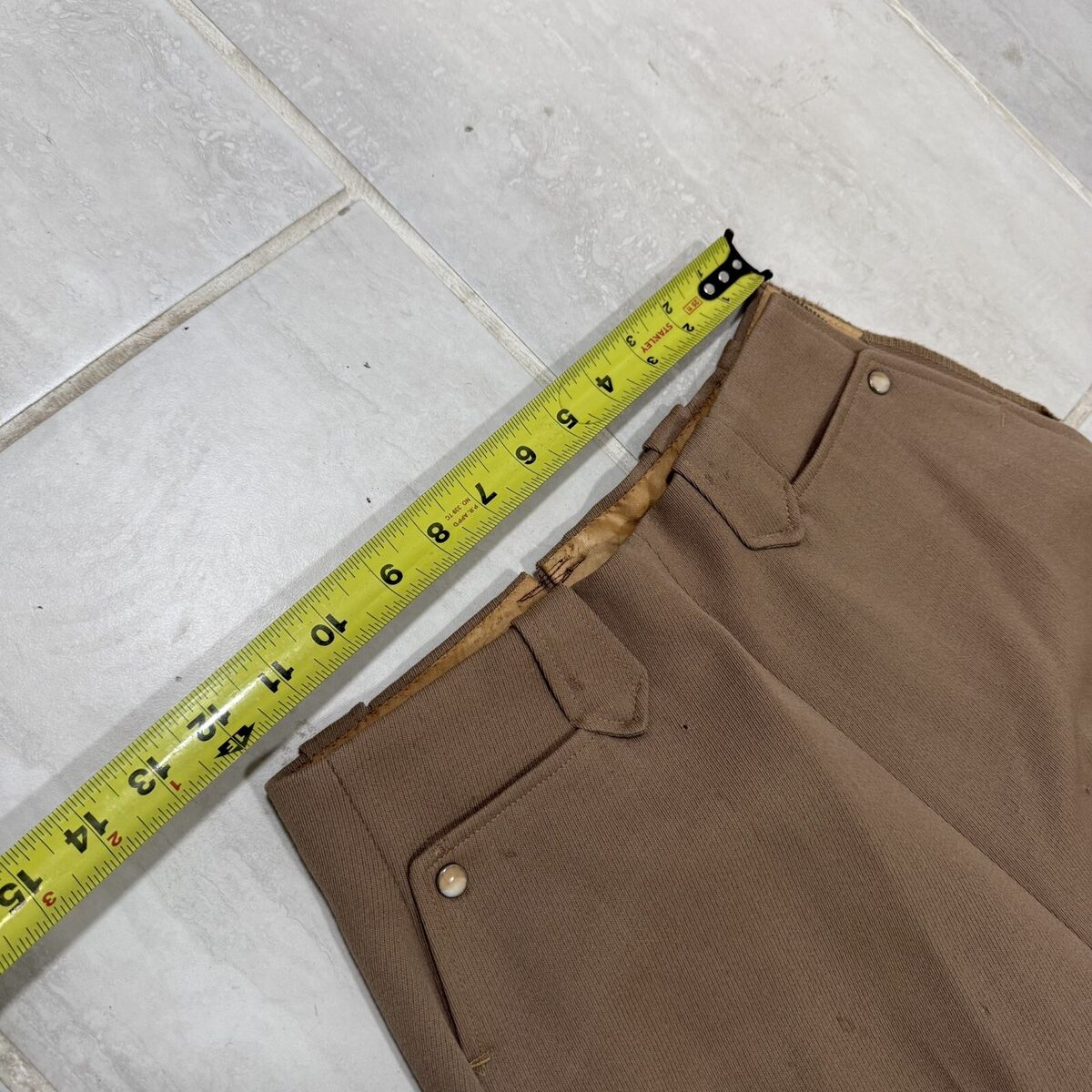 Vintage 50s 60s H Bar C Ranchwear Brown High Rise Ladies