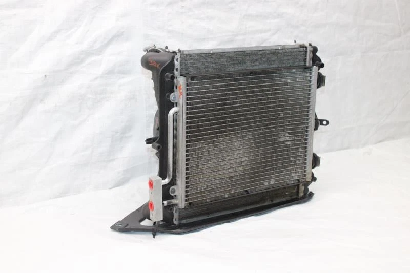 Porsche Boxster 986 2002 convertible #320 conjunto de soporte de ventilador de radiador izquierdo Foto 2 de 4