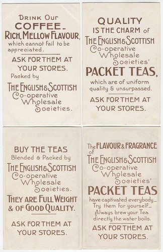 12 CARDS - GREENWICH MEAN TIME, CLOCK, CO-OPERATIVE TEA - Advertising Postcard - Picture 5 of 6