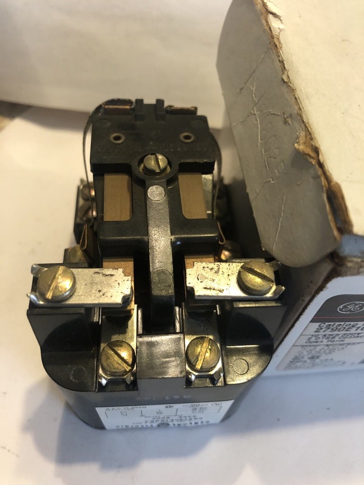 NEW GE GENERAL ELECTRIC RELAY 10 AMP COIL 280V 2790E100A3 eBay