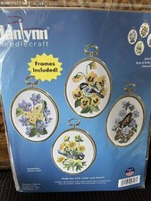 Janlynn birds  butterflies embroidery kit 004-0753