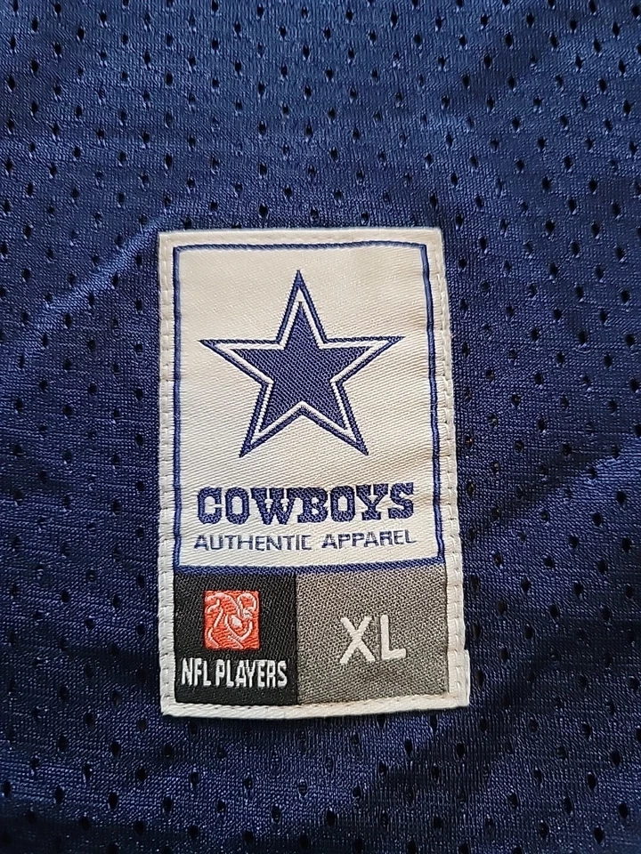Camiseta deportiva azul de fútbol americano de la NFL Dak Prescott Dallas Cowboys juvenil talla XL Foto 4 de 4