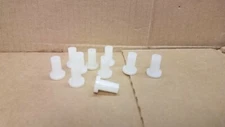 Lot of 10 Cymbal stand Washer Nut (?) Plastic Molded drum parts
