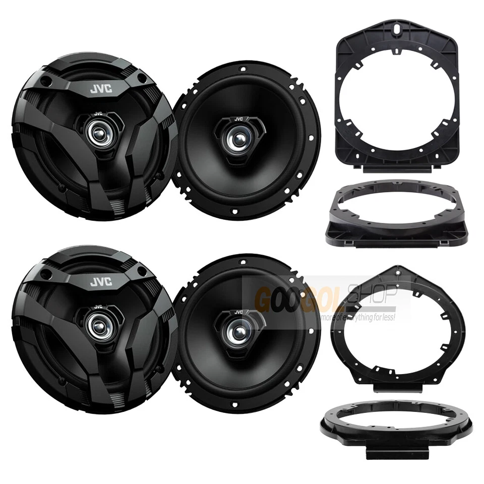 Altavoces delanteros/traseros JVC 300WATT PEAK para Silverado Sierra 2007-2013 cabina extendida Foto 2 de 3