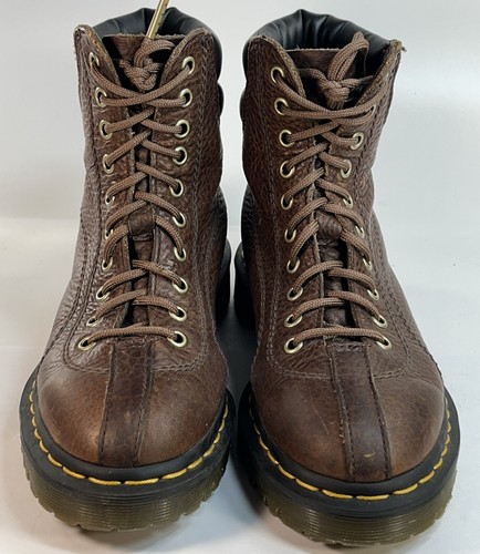 Dr Martens Brown SOFT LEATHER "SANTO" Boots US 5/M 6/W EU 37- RRP 159 NICE - Picture 2 of 8