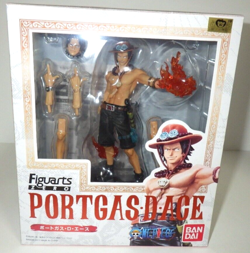 BANDAI TAMASHII NATIONS Figuarts ZERO One Piece PORTGAS D ACE PVC Figure Japan - 第 1/12 張圖片