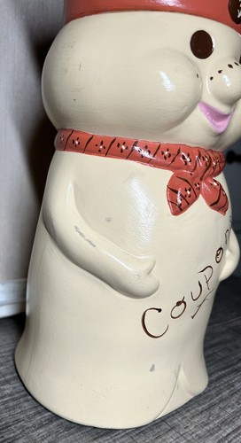 Vintage 1978 Ocean State Mold Doughboy Hand Painted Ceramic Coupon/Money Bank - Picture 5 of 12