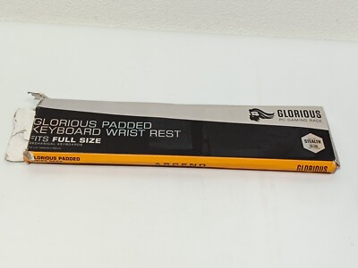Glorious Gaming Stealth Tastatur Handballenauflage -Verpackung Lagerungsspuren