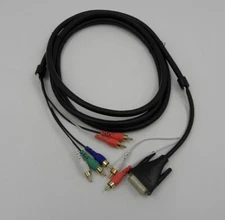 NEW-Polycom 2457-24772-001 DVI+2 RCA/5 RCA component video Cable HDX Systems