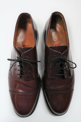 COLE HAAN Burgundy Cap toe Oxfords 12 D | eBay display picture 3
