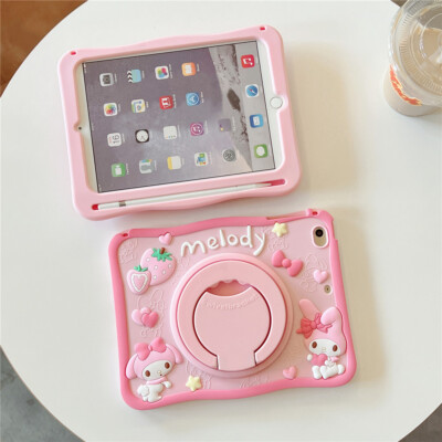 Shockproof Silicone Stand Case Cover For iPad 5/6/7/8/9/10th Gen Mini Air Pro 