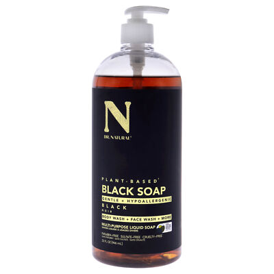 ''Dr. Natural Liquid Black Soap, 32 oz Soap''