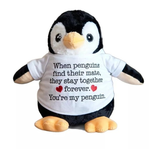 You're My Penguin Plush, Gift for Her, Plush Penguin Dolls, Birthday Gifts - Picture 9 of 10