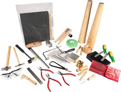 Metalsmith Tools Kit Beginners -Apprentice Metalsmithing Jewelry Making  Tool Set