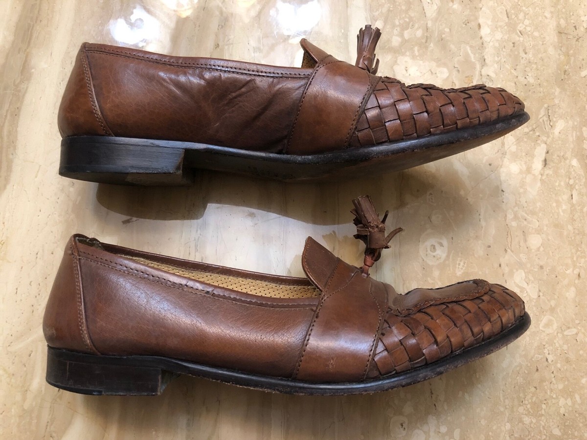 Vito Rufolo Distressed Leather Slip On Loafers Womens Size 9.5 Vito Rufolo Men main image 2
