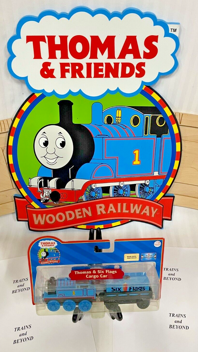 Thomas and Six Flags Cargo Car - LC09746 - Thomas & Friends Wooden