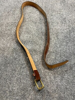 Leather Belt 40-100 Brown .Made in Uruguay | eBay