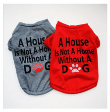 Summer Cute Breathable Puppy Dog Cat Pet Clothes Vest T-Shirt Dog Sayings
