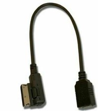 Audi Music Interface AMI USB Aux Input Cable Adapter for S5 Q7 A8 TT Flash Drive
