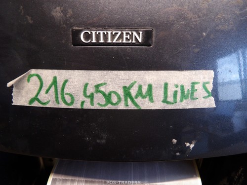 Citizen CL-S700 Thermal Label Barcode Printer USB 104mm - 216,450 KM / LINES - Afbeelding 2 van 9