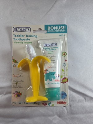 Dr. Talbot's Toddler Kids Training Toothpaste with Toothbrush 6m+