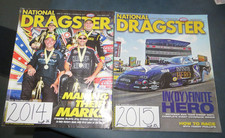 NATIONAL DRAGSTER NHRA MAGAZINE SEPT 2014 2015 (2) ISSUES