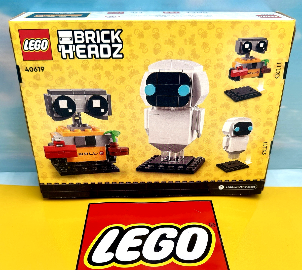 Lego 40619 Brickheadz [193] Disney Eve & Wall-E 673419378079| eBay