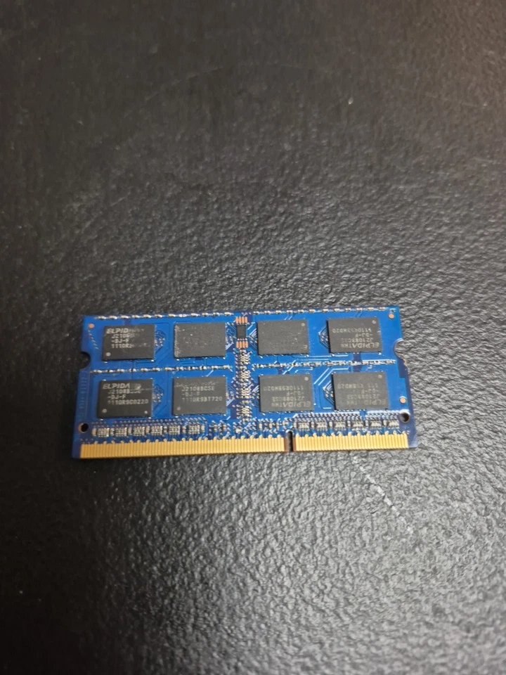 ELPIDA 4GB 2RX8 PC3-10600S DDR3 1333MHz 204pin SODIMM RAM Laptop Notebook Memory - Image 2 of 2