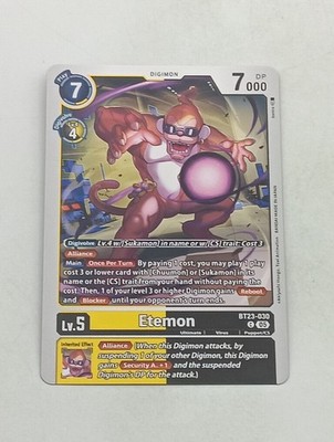 Digimon TCG Einzelkarte Etemon NM