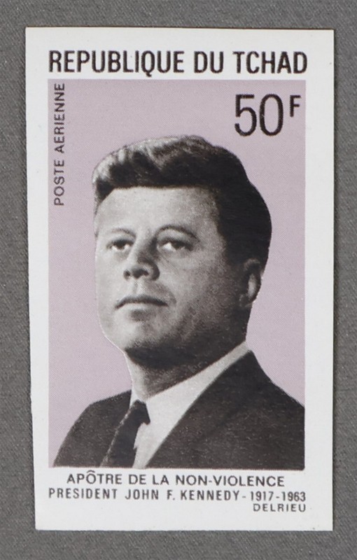 Mayfairstamps Chad JFK 50 Frank Airmail Imperf Stamp aaz_44593
