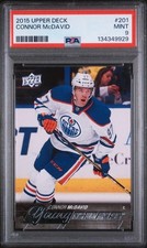 2015 Upper Deck Connor McDavid Young Guns Rookie #201 PSA 9