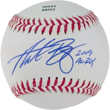 Andrew Bailey Autograph Signed Baseball 2009 ROY Inscrpt Oakland Athletics Proof