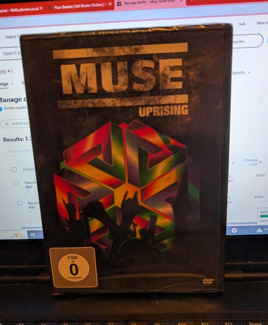 Muse - Uprising DVD New And Sealed (B4)