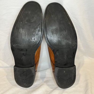 COLE HAAN Air CognacLeather Split Toe Oxford Lace Up Dress  display picture 2