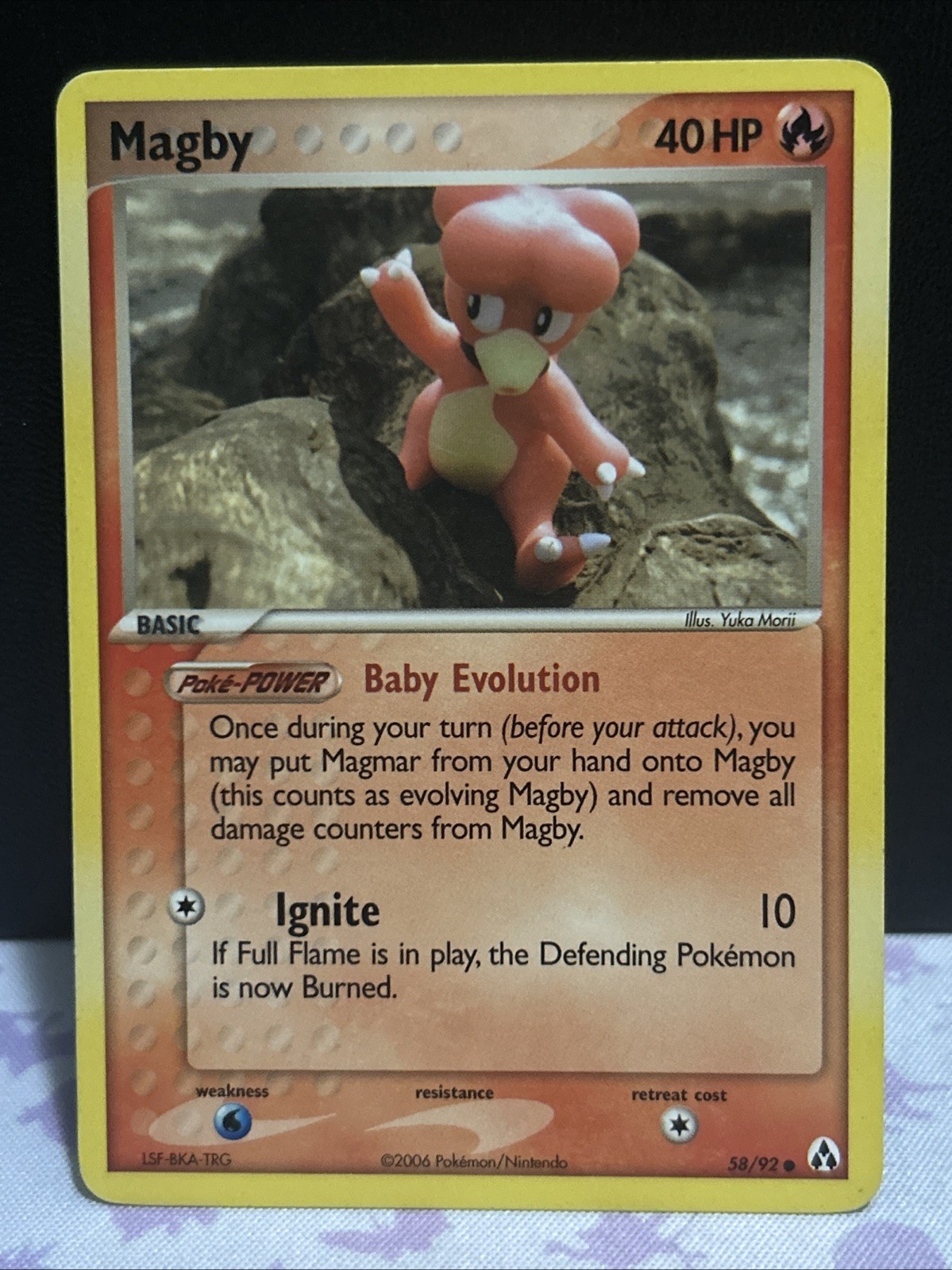 Magby Common Legend Maker 58/92 NM