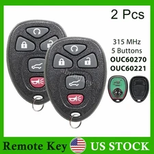 2 For 2009 2010 2011 2012 2013 2014 2015 2016 Buick Enclave Remote Car Key Fob