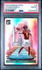 2024 PANINI DONRUSS OPTIC DOWNTOWN! #16 JAYDEN DANIELS PSA 8