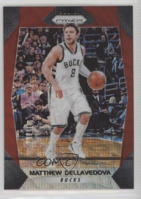 2017-18 Panini Prizm Ruby Wave Prizm Matthew Dellavedova #189 1b8