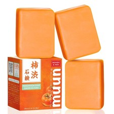 Persimmon Soap Pack 3 For Old People Smell Odor Control - Japanese Deodorant
