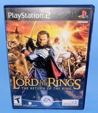 Lord of the Rings: The Return of the King (Sony PlayStation 2, 2003) CIB Tested 