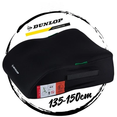 TRONICXL Dunlop Auto Kindersitzerhöhung ECE R129 KFZ Kinder Sitz Erhöhung Autositz PKW