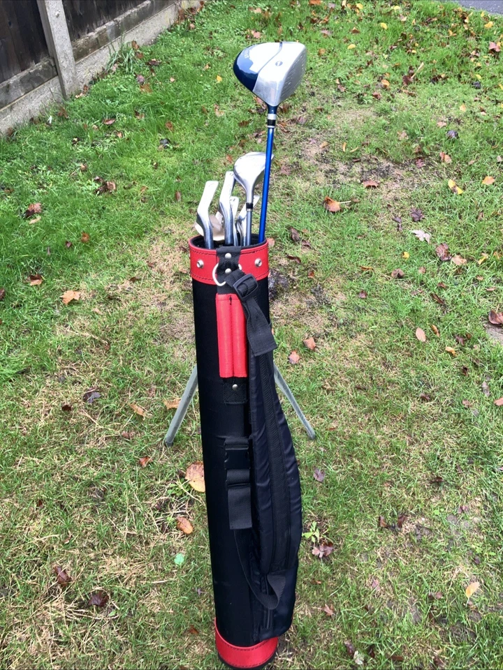 Ladies Golf Club Half Set Driver Hybrid 6-7-9 Pw Putter Pencil Stand Bag - Image 4 of 4