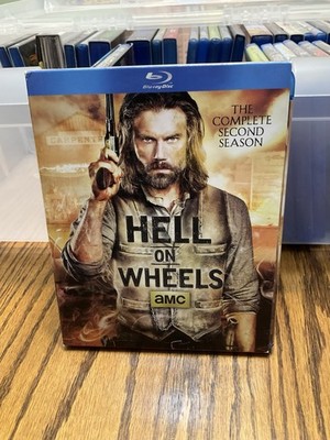 Hell on Wheels: the Complete Second Season (Blu-ray, 2012, 3-Disc Set)